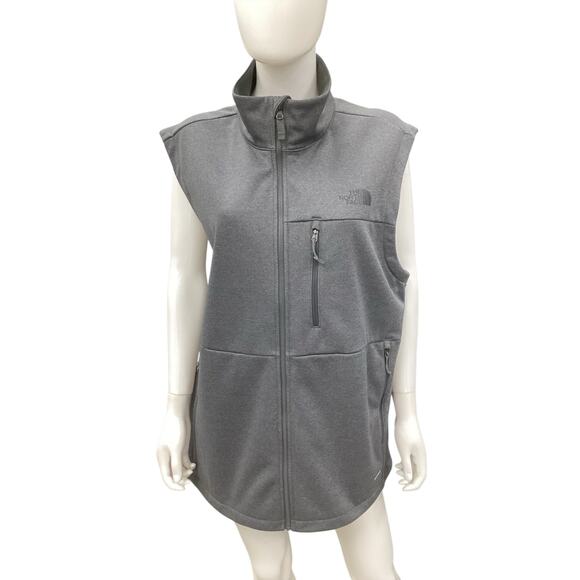 The North Face Vest Men’s Size XL “Windwall” Pockets With Zippers Dark Gray